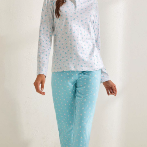 IL GRANCHIO PIGIAMA DONNA COTONE GP5093