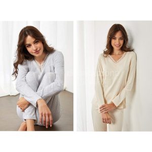 IL GRANCHIO PIGIAMA DONNA COTONE GP5117