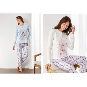 IL GRANCHIO PIGIAMA DONNA COTONE GP5119