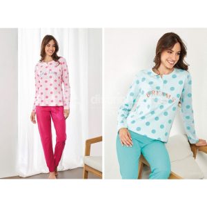 IL GRANCHIO PIGIAMA DONNA COTONE GP5121