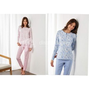 IL GRANCHIO PIGIAMA DONNA COTONE GP5122