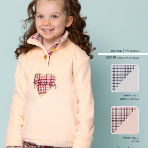 IRGE PIGIAMA BIMBA CORAL IKC 436