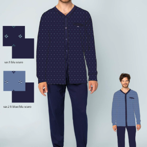 IRGE PIGIAMA APERTO UOMO COTONE IRL2225