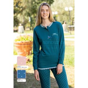 IRGE PIGIAMA DONNA COTONE MIL2628