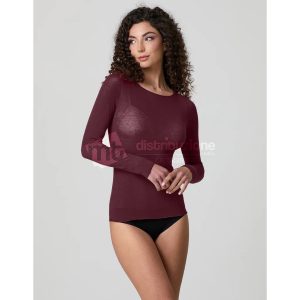 JADEA MAGLIA DONNA M/L CASHMERE 4064 VINACCIA