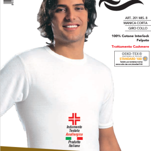 LEABLE 201-329 MAGLIA UOMO M/M GIROCOLLO