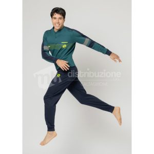 LOTTO PIGIAMA UOMO CALDO COTONE LP2126