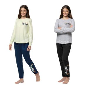 LOTTO PIGIAMA RAGAZZA COTONE LP7110