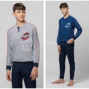 LOTTO PIGIAMA RAGAZZO COTONE LP4222