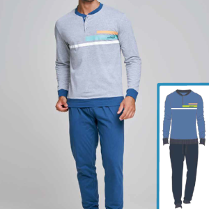 PIGIAMA NOTTE&DÌ M/L UOMO COTONE NJ88
