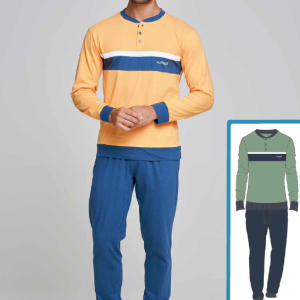 PIGIAMA NOTTE&DÌ M/L UOMO COTONE NJ94