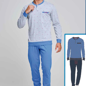 PIGIAMA NOTTE&DÌ M/L UOMO COTONE NJ96