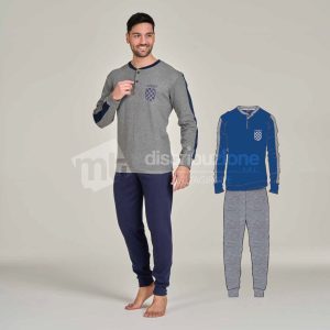 NOTTE&DÌ PIGIAMA UOMO CALDO COTONE NK87