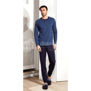 NOTTINGHAM PIGIAMA UOMO CALDO COTONE NPA062