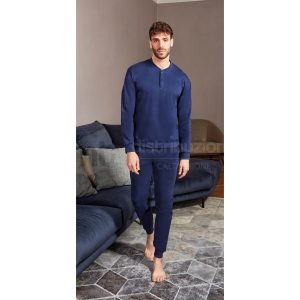 NOTTINGHAM PIGIAMA UOMO CALDO COTONE NPA105