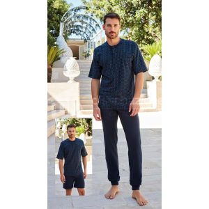 NOTTINGHAM TRIS PIGIAMA M/M UOMO COTONE NPA566