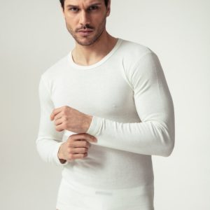 OLTREMARE MAGLIA UOMO GIROCOLLO M/L LANA E COTONE 822