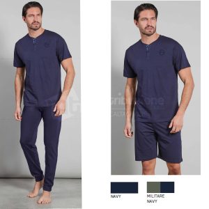 PAUL MARTIN TRIS PIGIAMA M/M UOMO COTONE 54470