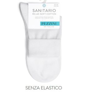 PEZZINI CALZA CORTA DONNA SANITARIO FILO DI SCOZIA DCZ 550C