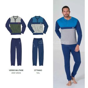 SERGIO TACCHINI PIGIAMA UOMO COTONE PGI35B28