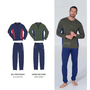 SERGIO TACCHINI PIGIAMA UOMO COTONE PGI35B23