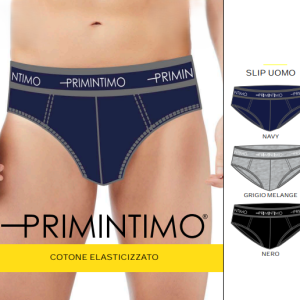 PRIMINTIMO SLIP UOMO COTONE MP440