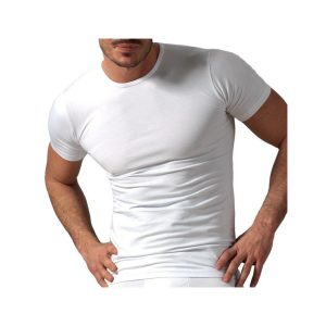 ROSSOPORPORA MAGLIA UOMO M/M GIROCOLLO COTONE 050