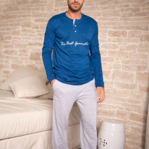 ROSSOPORPORA PIGIAMA UOMO COTONE DUSTIN