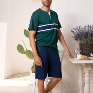 ROSSOPORPORA PIGIAMA CORTO UOMO COTONE DYLAN