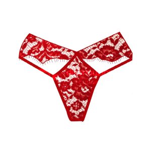 ROSSOPORPORA PERIZOMA IN PIZZO DONNA NATALIZIO ND508