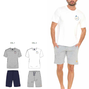 SERGIO TACCHINI PIGIAMA CORTO UOMO COTONE PGI95A1