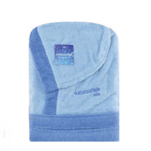 SOMMARUGA ACCAPPATOIO BABY SPUGNA S100 AZZURRO