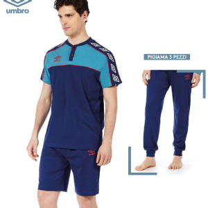 UMBRO PIGIAMA UOMO COTONE TRIS 10460