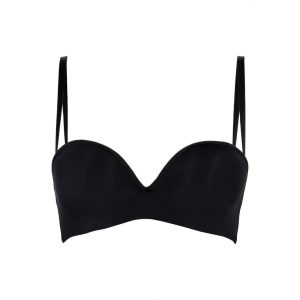 GIAN MARCO VENTURI REGGISENO DONNA A FASCIA FASCINO_NERO