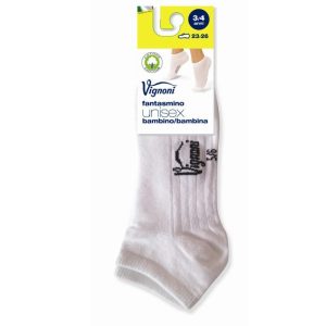 VIGNONI MINICALZA BIMBO COTONE FANTASMINO