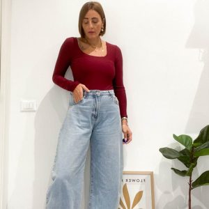 Body scollo quadrato