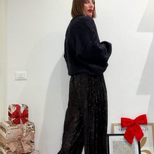 Pantalone paillettes  ballon