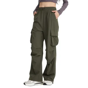Pantaloni cargo donna larghi