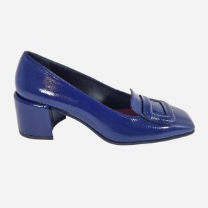 Bruglia Mocassino Vernice Bluette 9141