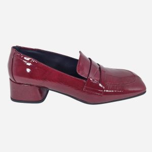 Bruglia Mocassino Vernice Bordeaux 8700