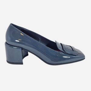 Bruglia Mocassino Vernice Grigio 9141
