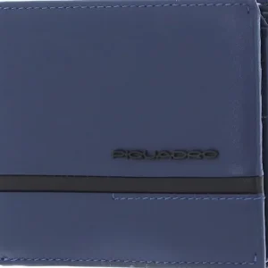 PORTAFOGLIO PIQUADRO  PU4518W117R PICCOLO CON MONETE BLU
