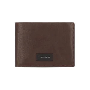 PORTAFOGLIO PIQUADRO  SENZA PATTA PU5760APR  MARRONE