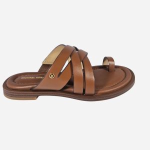 Michael Kors Ciabattina Intrecciata Cuoio NORA THONG