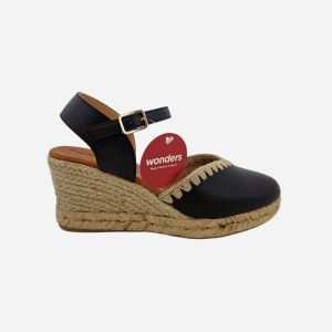 Wonders Espadrillas Nere TOKAT