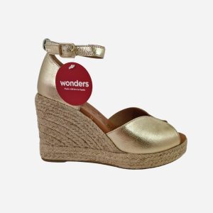 Wonders Espadrillas Aperte Oro ELISTA
