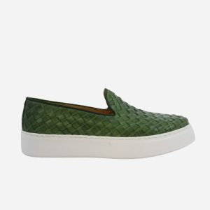 Exton Slip On Intrecciata 523S Verde