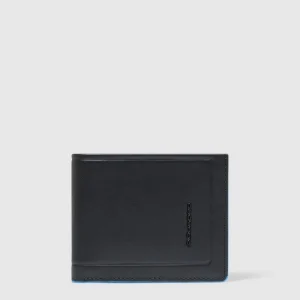 PORTAFOGLIO PIQUADRO PICCOLO CON MONETE PU4188S138R NERO