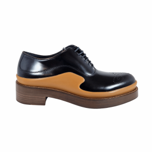 Prada Scarpa Allacciata Nera 1E050G