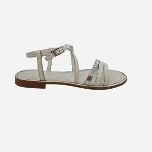 Shaddy Sandalo Bianco/Argento 240052